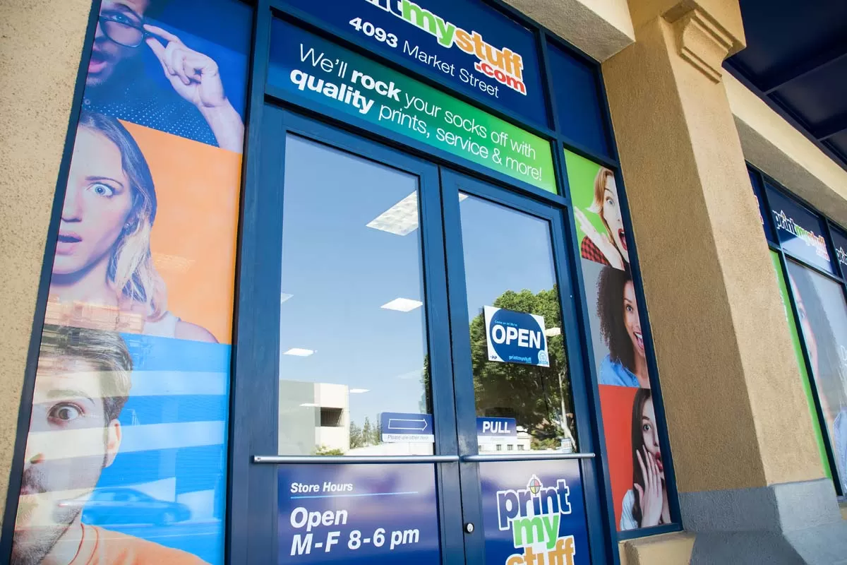 PrintMyStuff Storefront Window Graphics