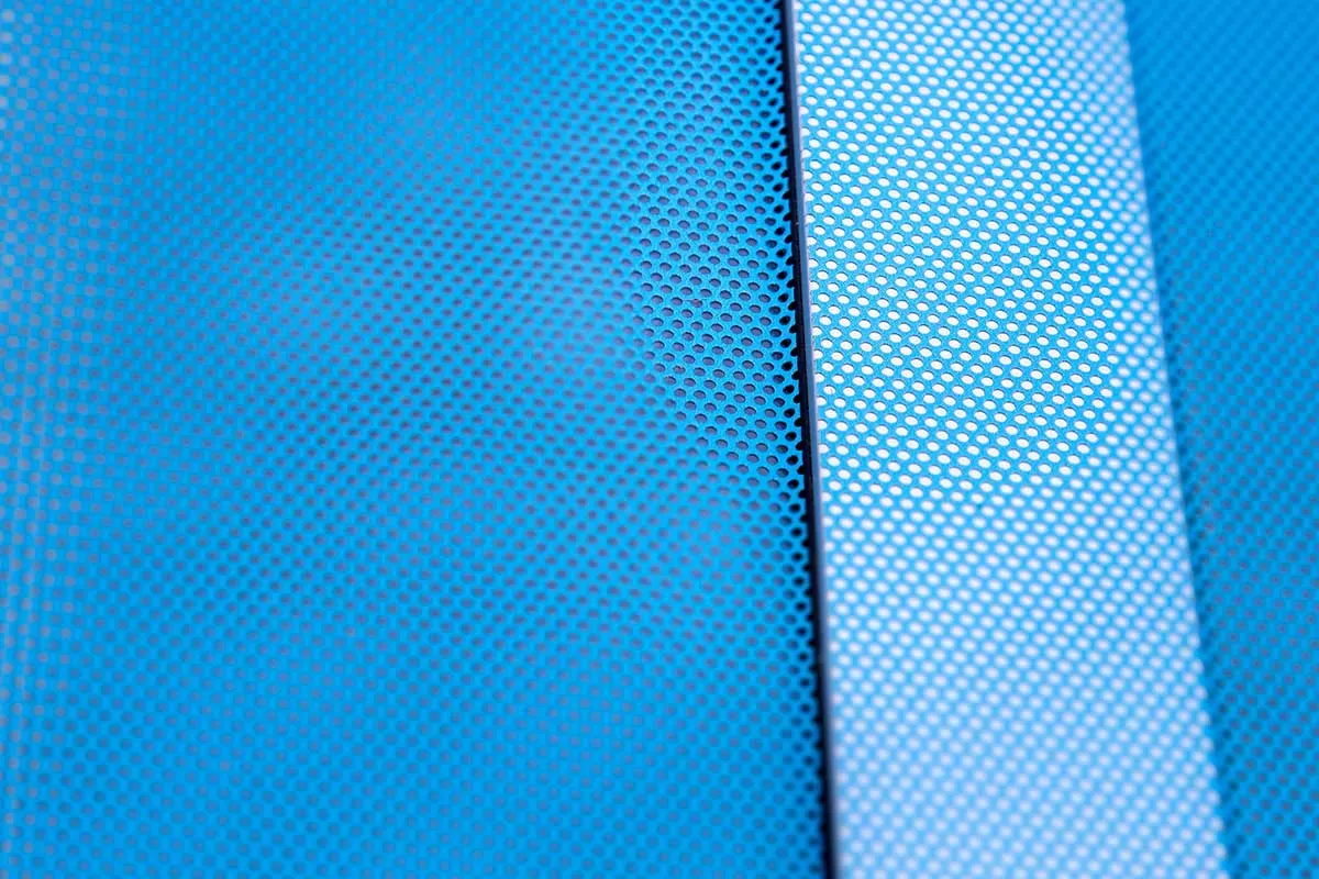 Perforated Window Graphics Close-Up