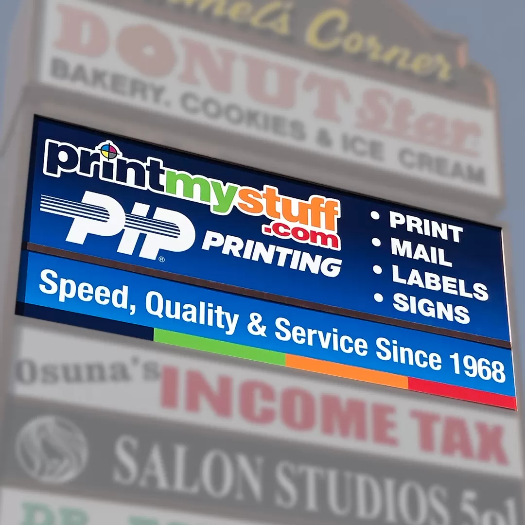 Road Signs: PIP Printing Corona