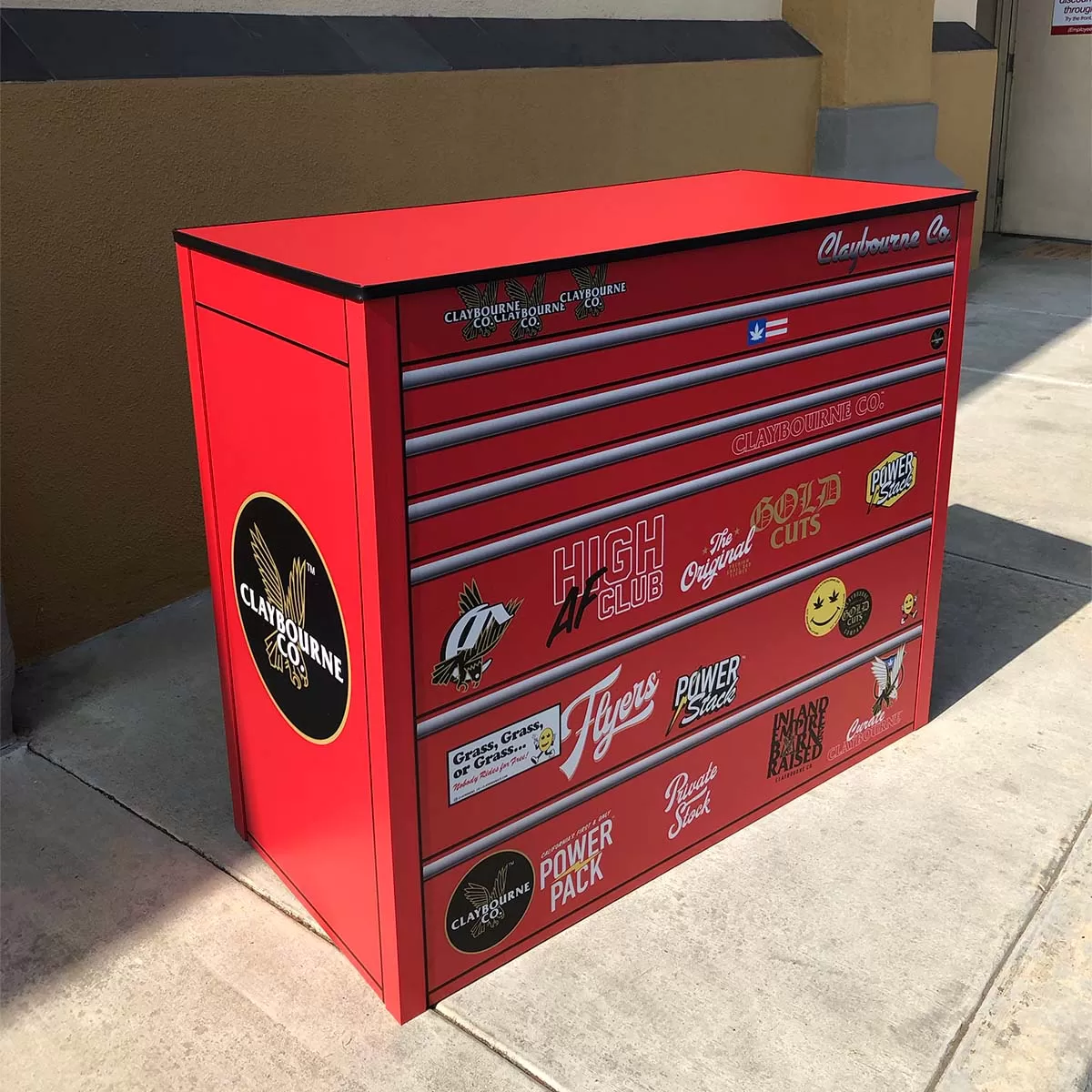 Toolbox Trade Show Table