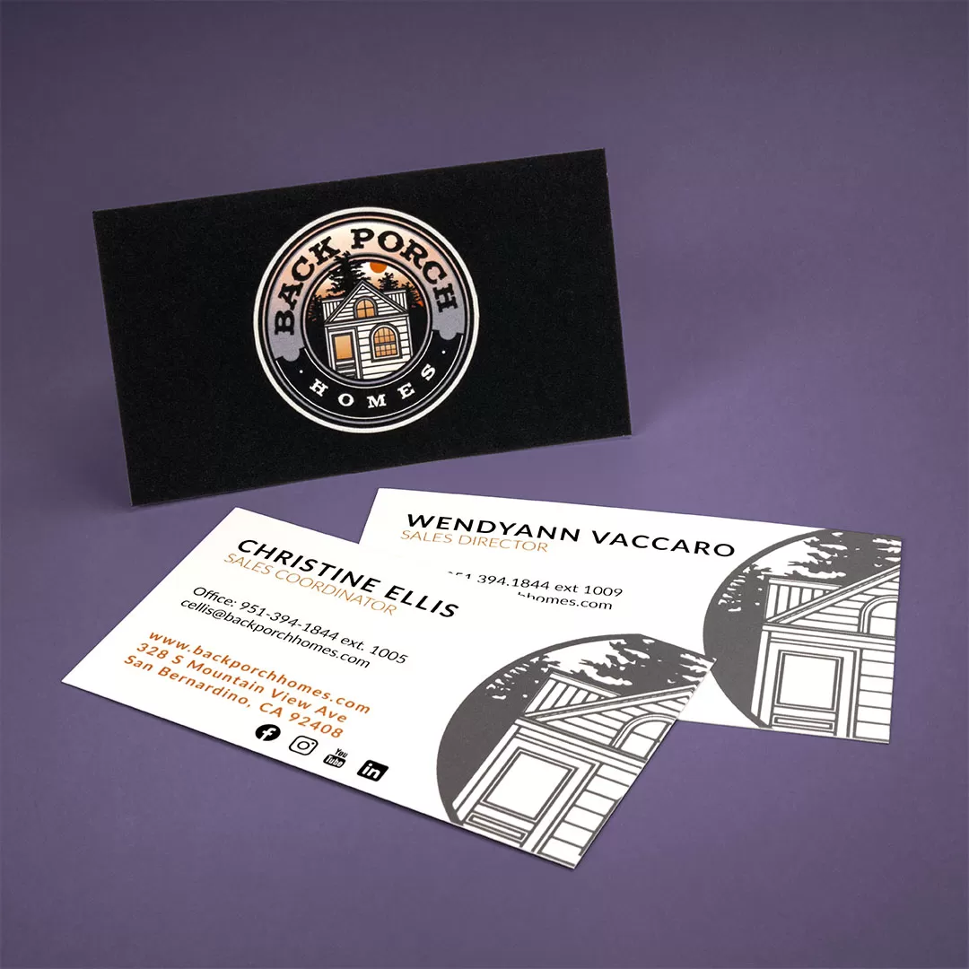 Business Cards: Back Porch Homes