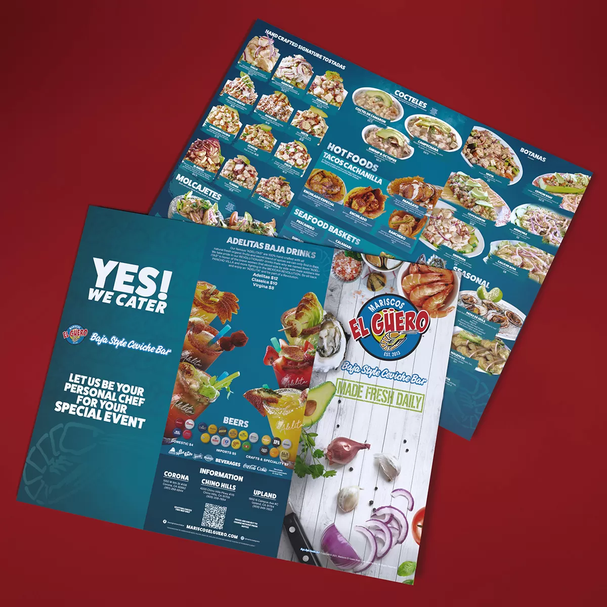 Mariscos el Güero To-Go Menu