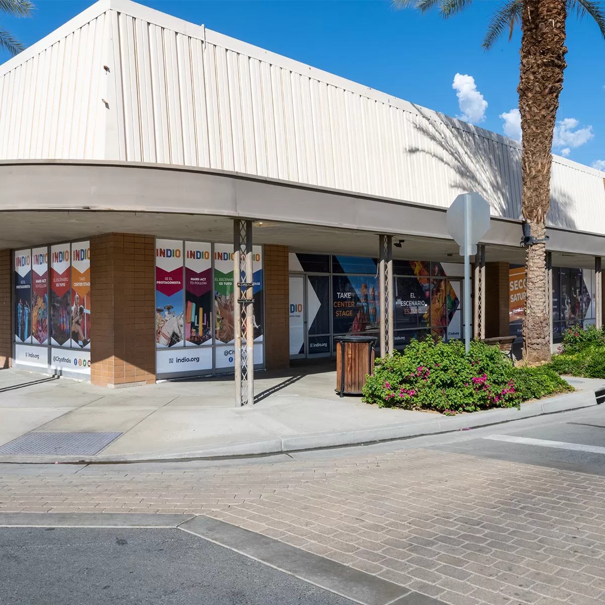 Window Graphics: Indio Downtown Revitalization
