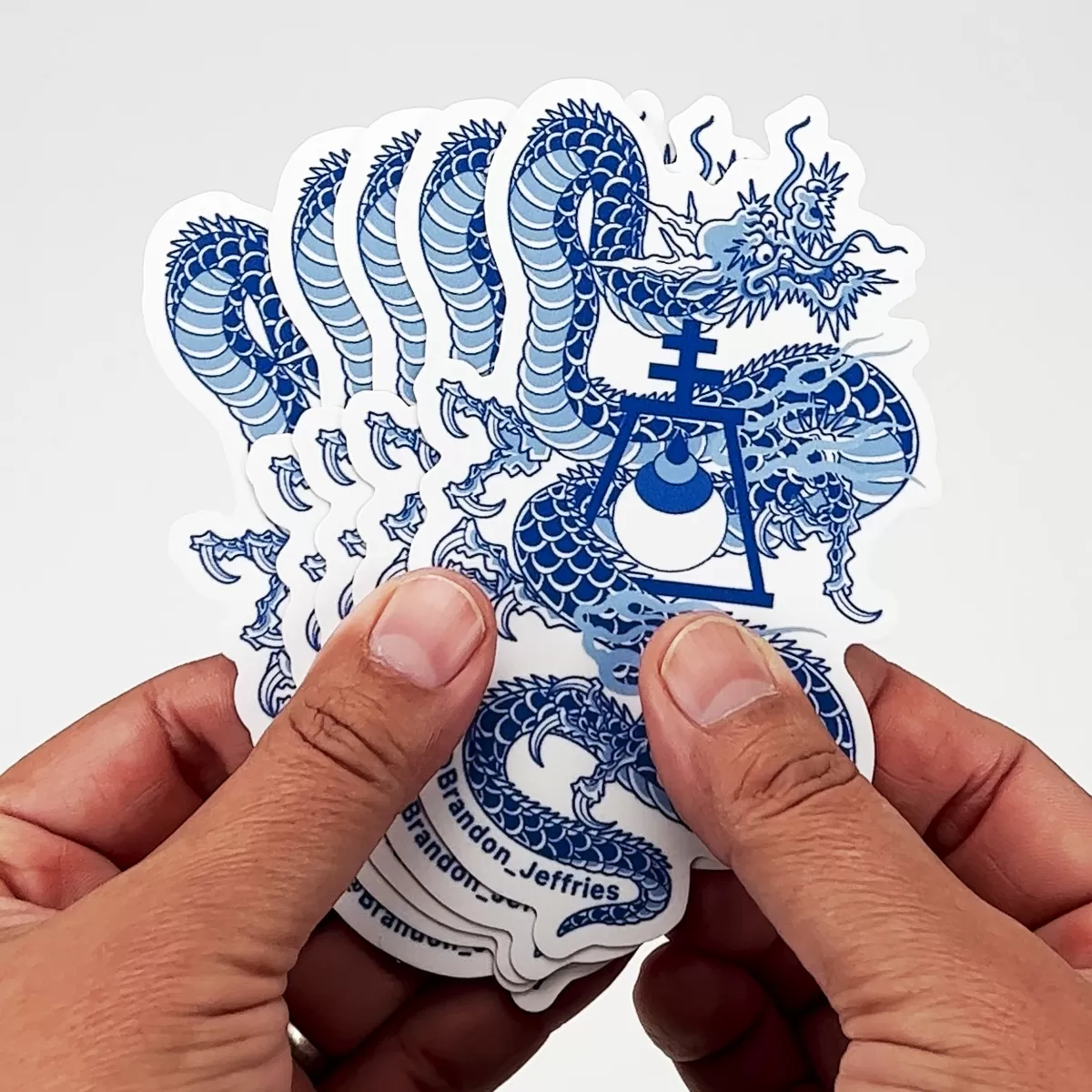 Stickers: Brandon Jeffries Riverside Dragon