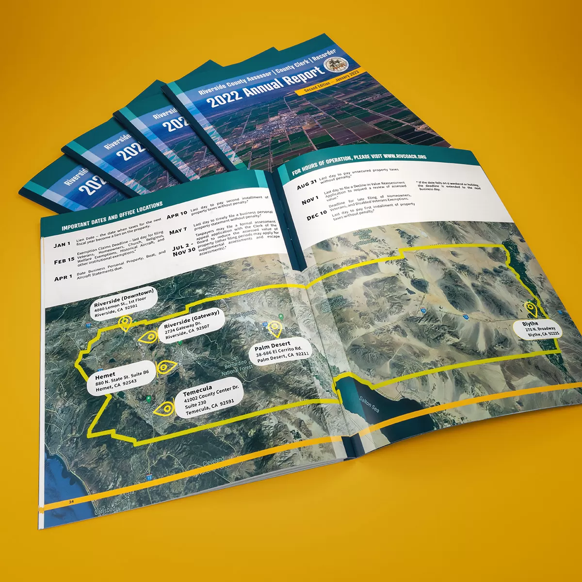 Booklets: Riverside County Assessor 2022 Annual Report