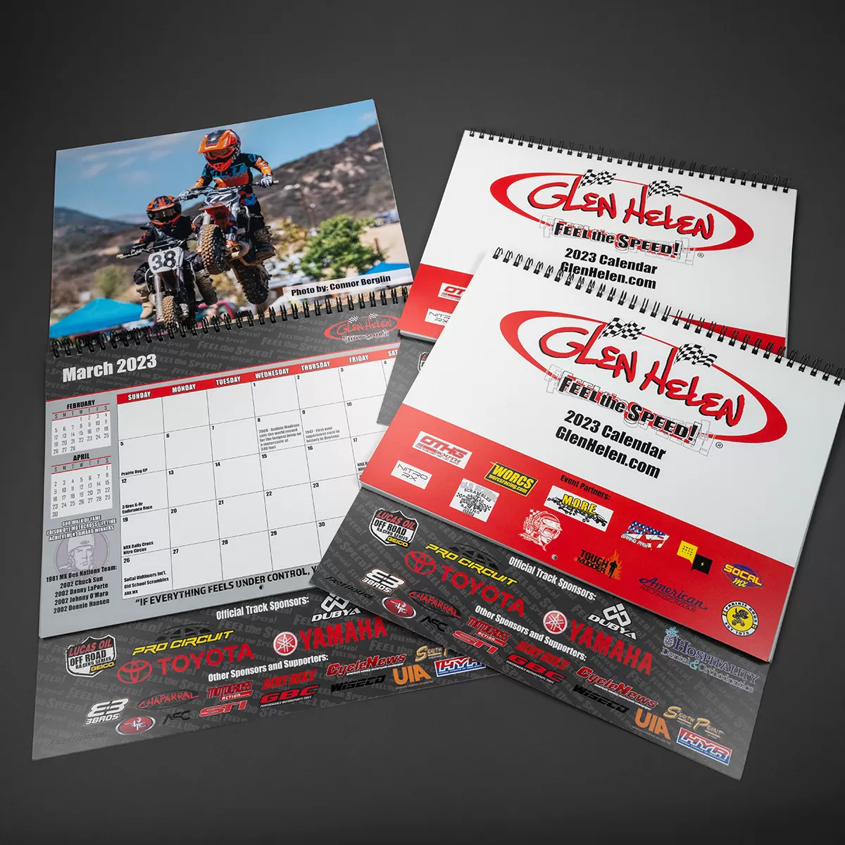 Custom Calendars: Glen Helen Raceway