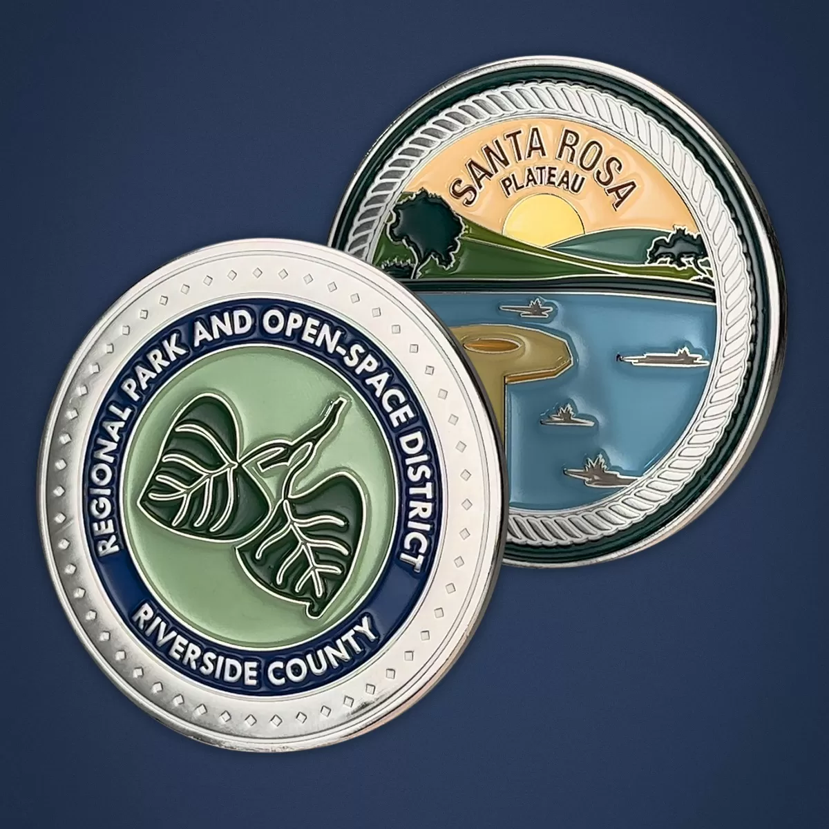 Commemorative & Challenge Coins: Riverside County Regional Park & Open-Space District
