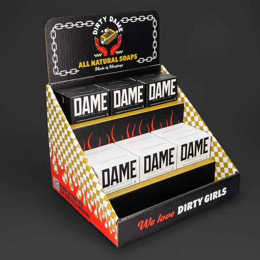 Countertop Display: Dame Supply Co.