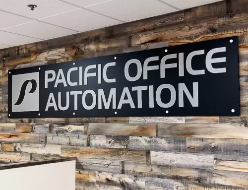Office Signage: Pacific Office Automation
