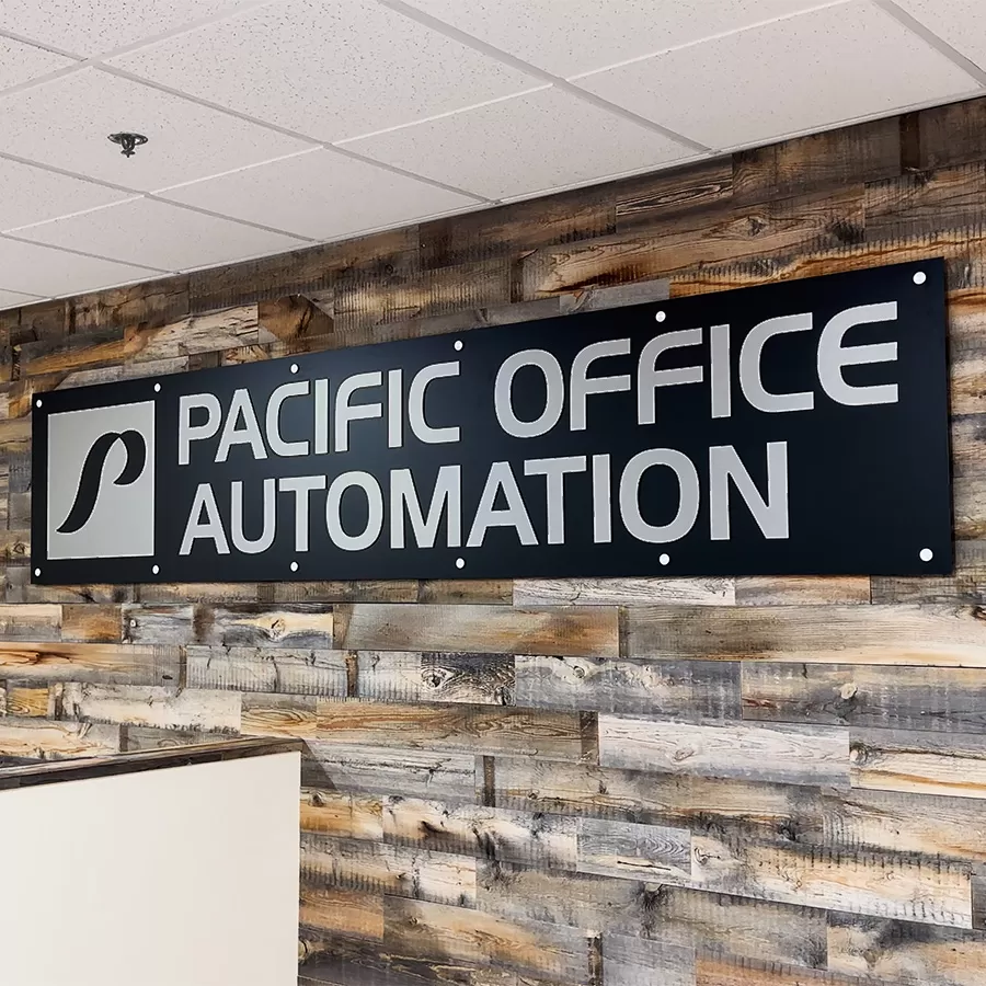 Office Signage: Pacific Office Automation